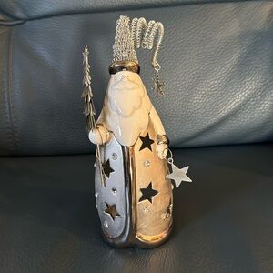 NEW Holiday Santa Tea Candle holder